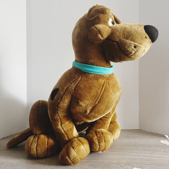 Vintage Scooby Doo Plush 24" Stuffed Sitting Hanna Barbera 2002 Dog Jumbo Large - Picture 1 of 7